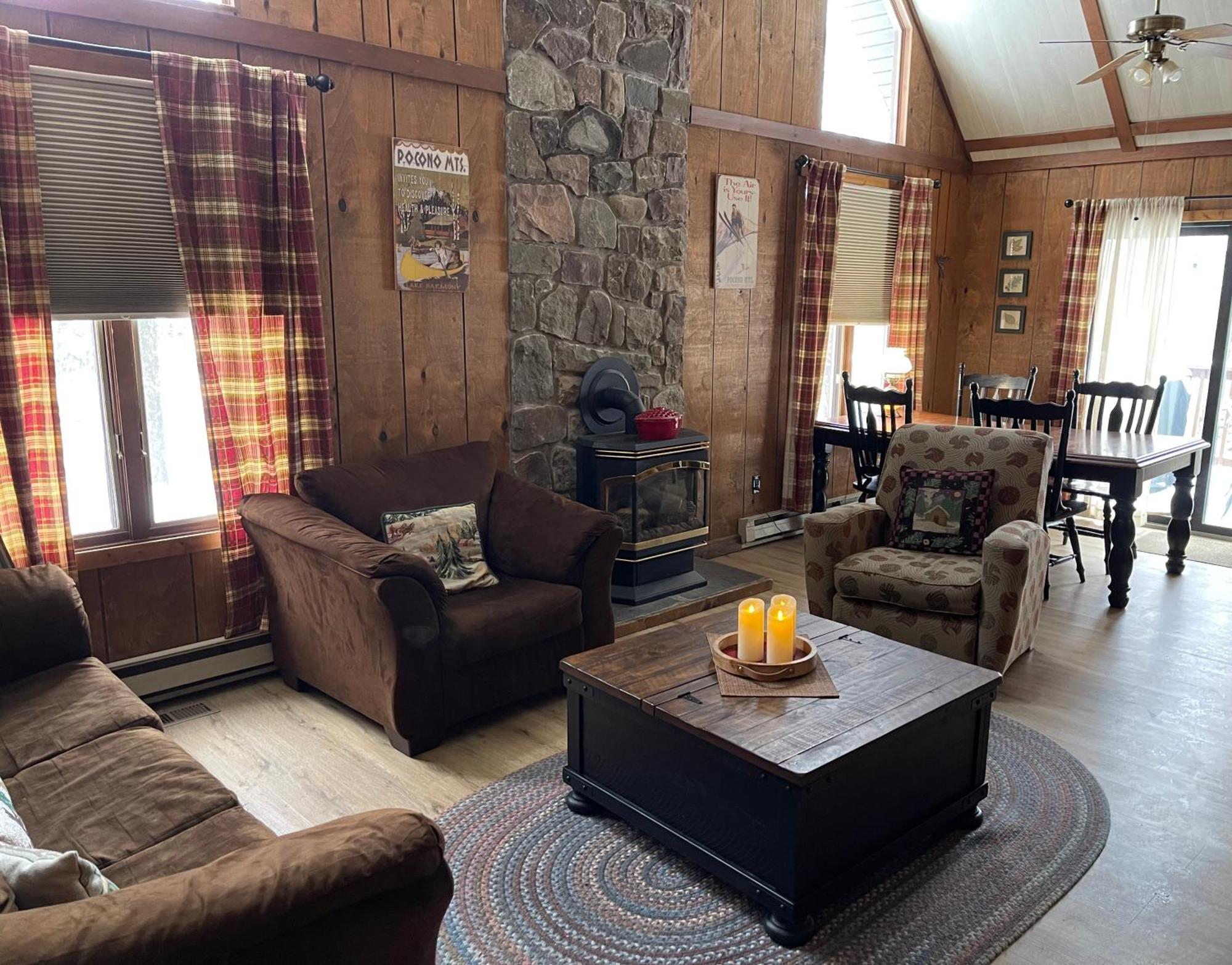 Pocono Mountain View Lake House In Lake Harmony Exteriér fotografie