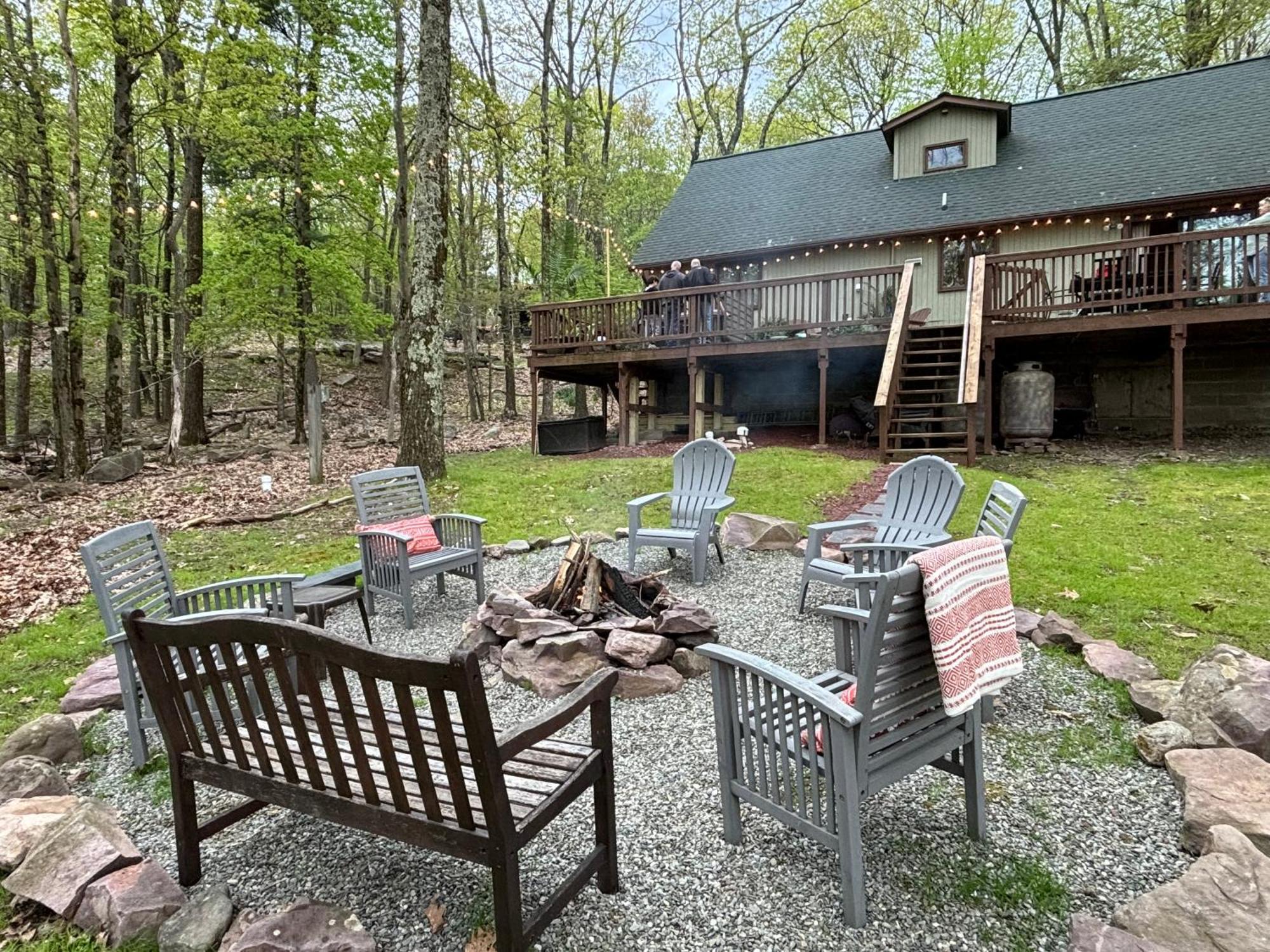 Pocono Mountain View Lake House In Lake Harmony Exteriér fotografie